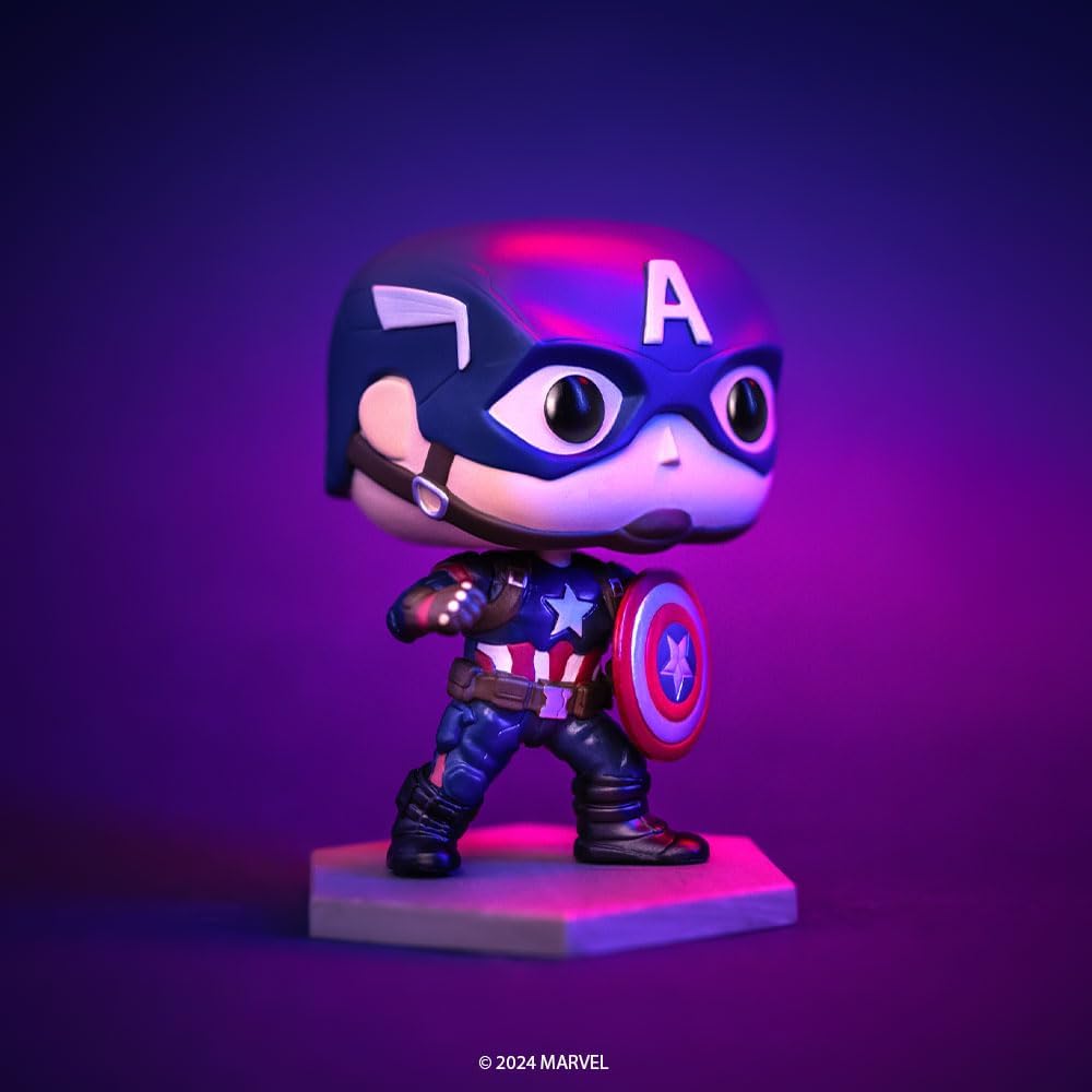 Funko Pop! Marvel: Capitán América: Civil War Exclusivo #1200