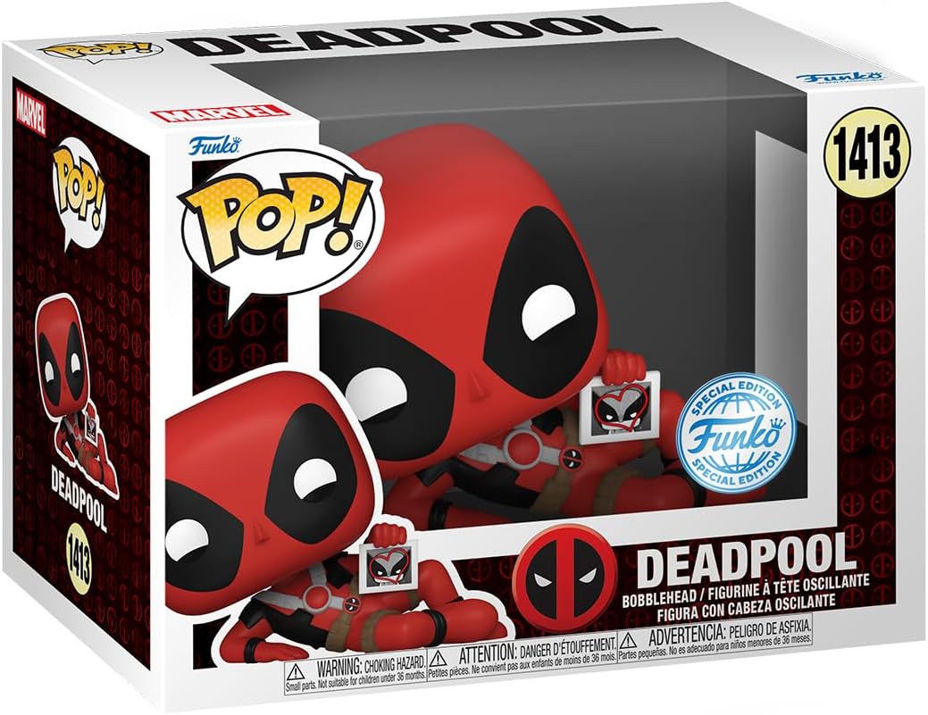 Funko Pop! Deadpool Foto Corazón de Wolverine - Edición Limitada #1413