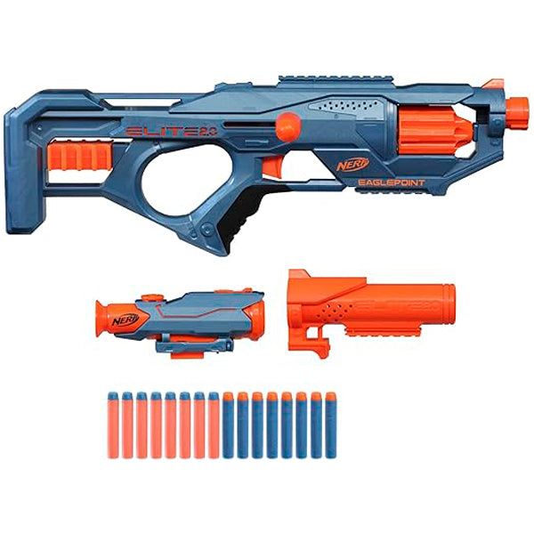 Nerf Elite 2.0 Eaglepoint Rd-8 Original + 16 Dardos