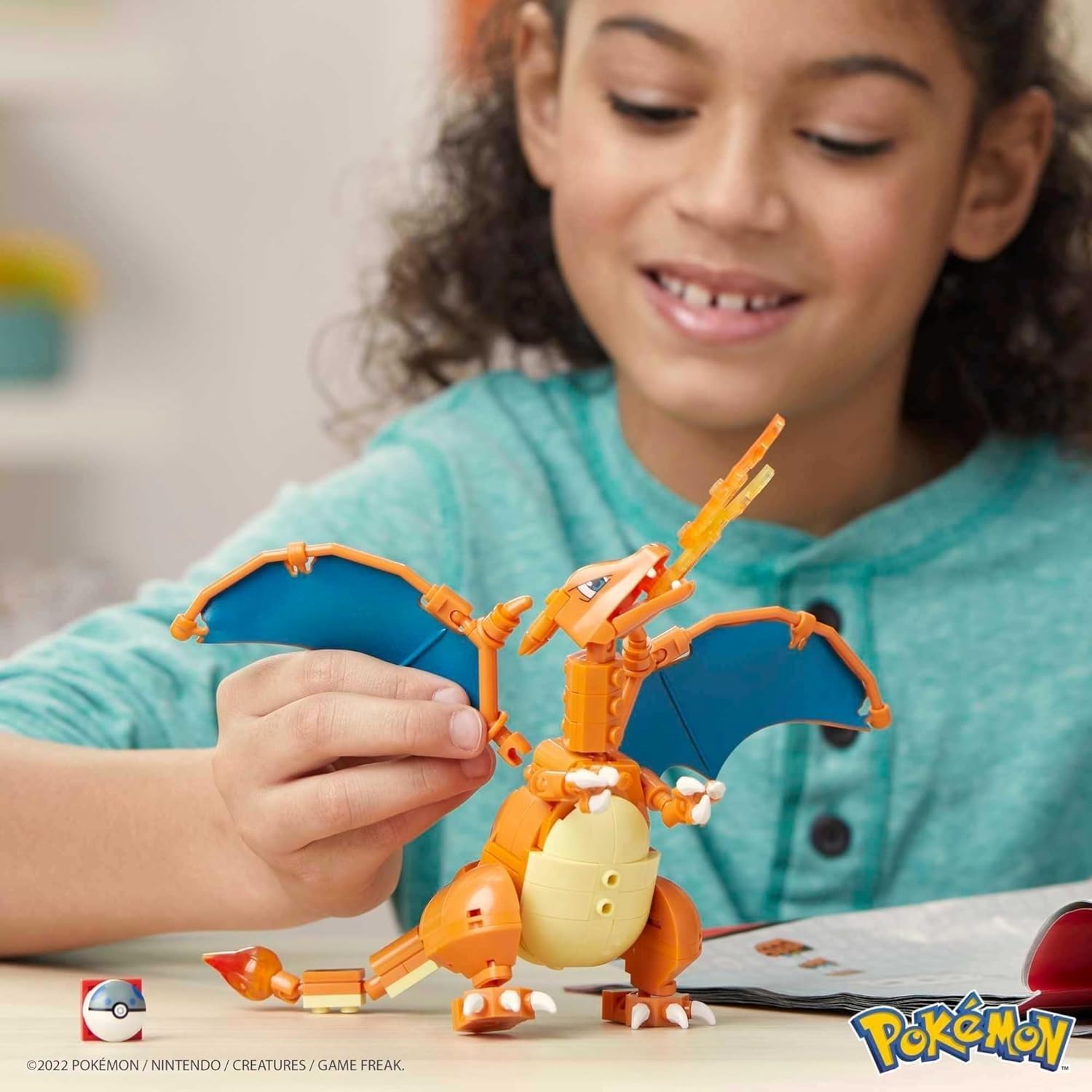 Juguete De Construcción Charizard Mega - 222 Piezas