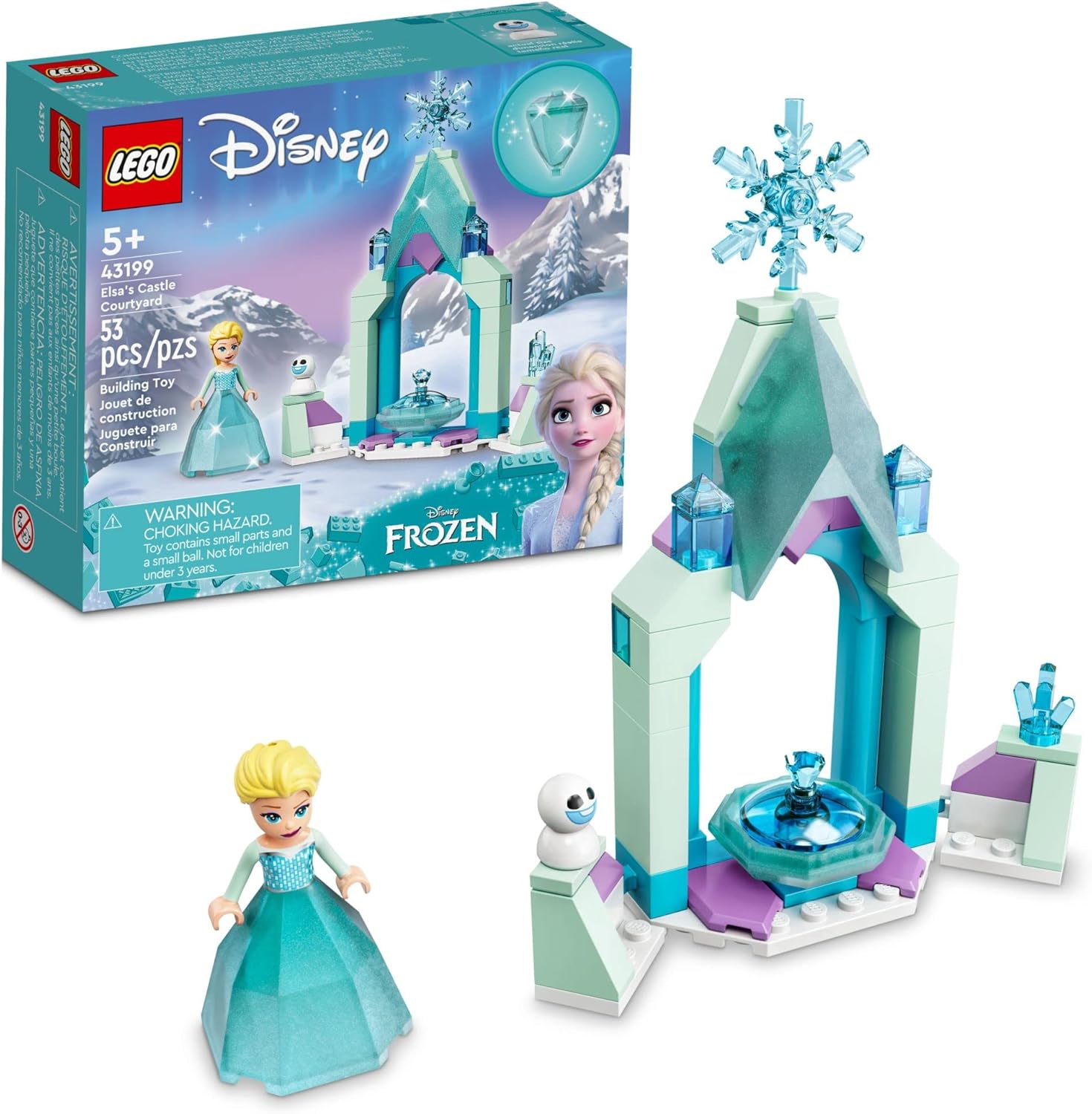 Lego® 43199 Disney Frozen Elsa Castillo - 53 Piezas