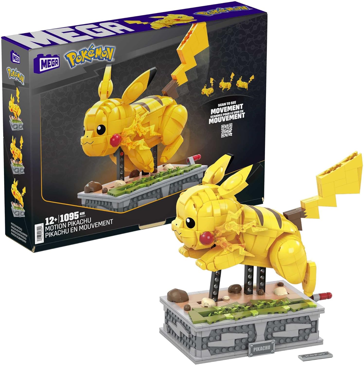 Juguete De Construcción Mega Construx Pokémon Pikachu