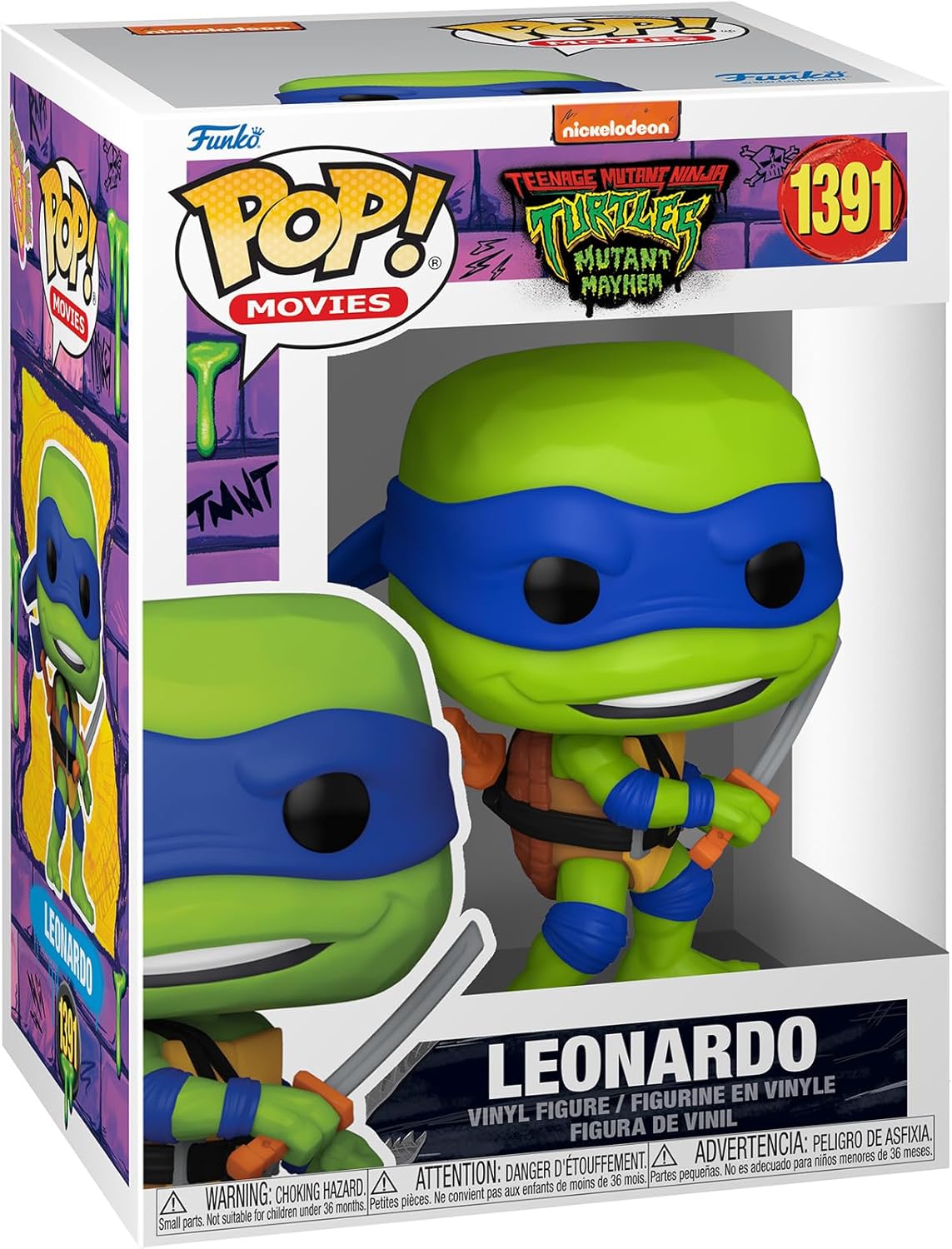Funko Películas: Tortugas Ninja Mutant Mayhem - Leonardo #1391