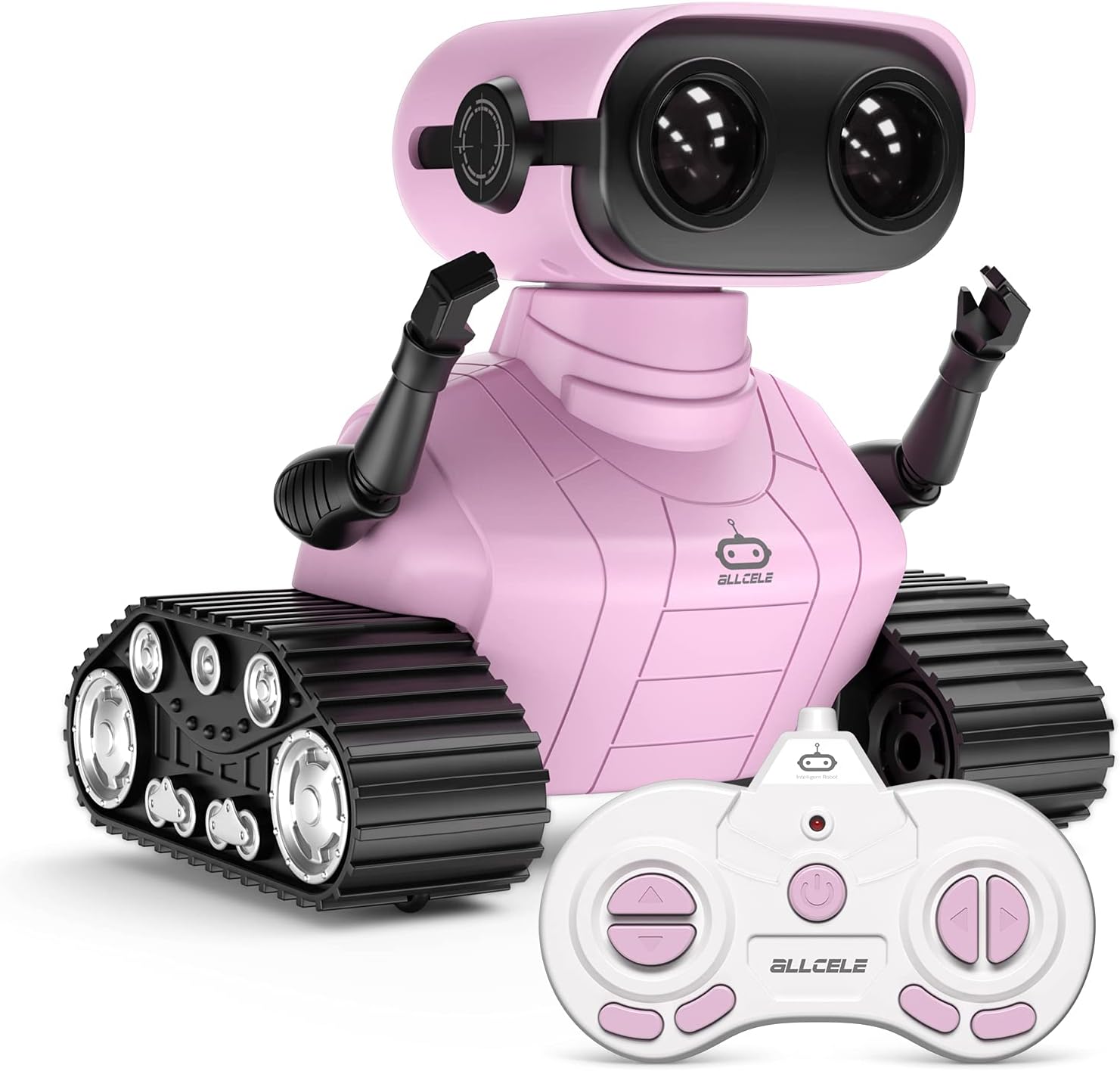 Juguete A Control Remoto Allcele Robot Rosa