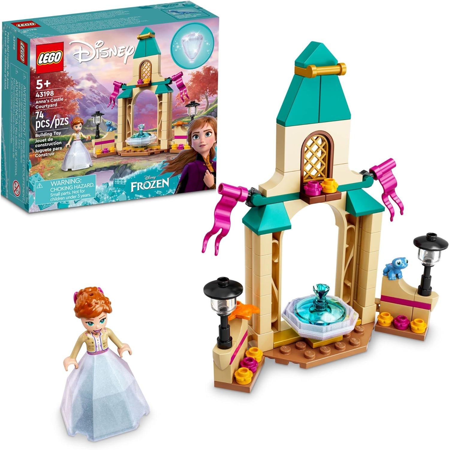 Lego® Disney Frozen 2 Anna Castillo - 74 Piezas