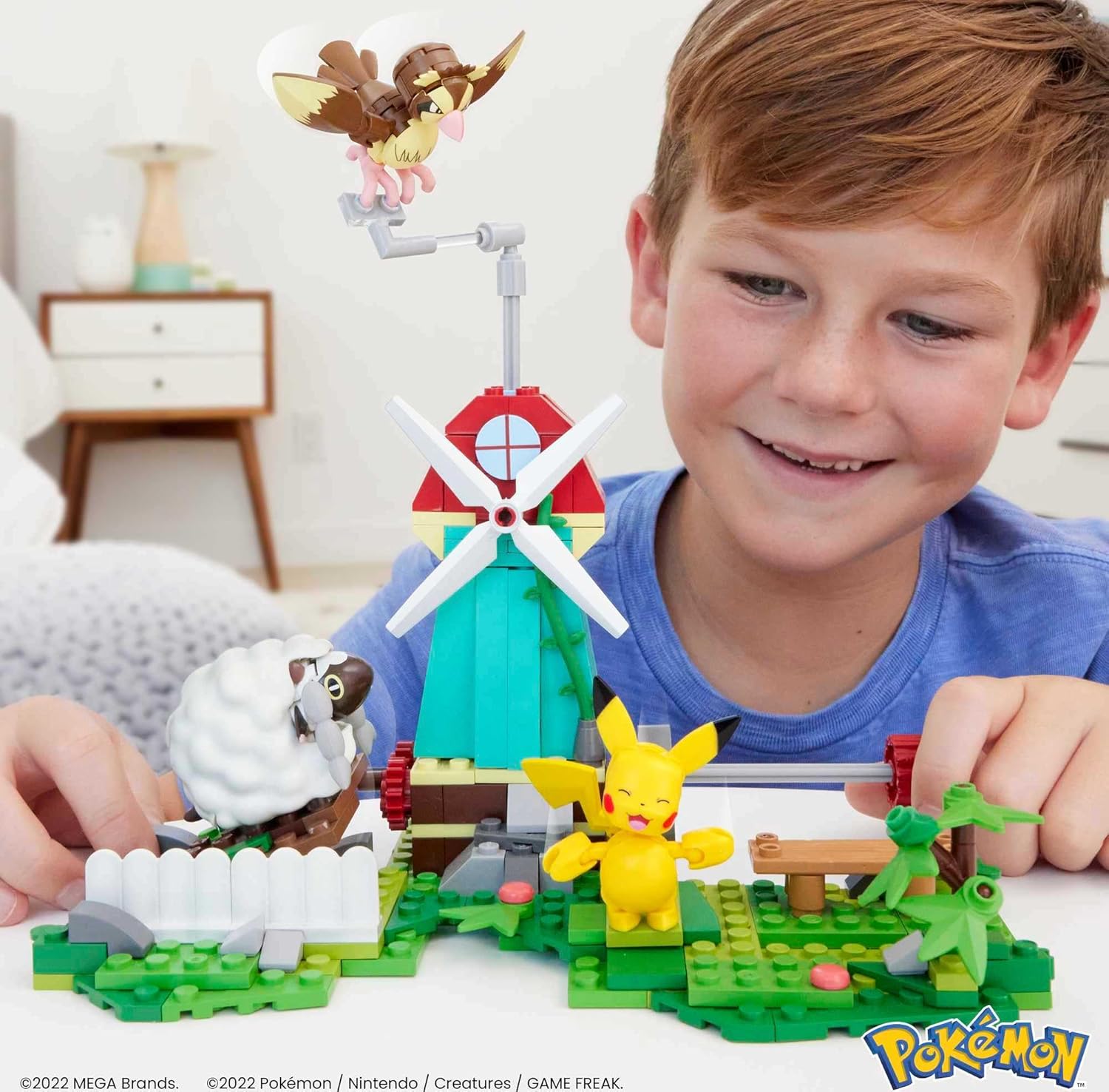 Juego De Construcción De Pokémon Molino 240 Piezas