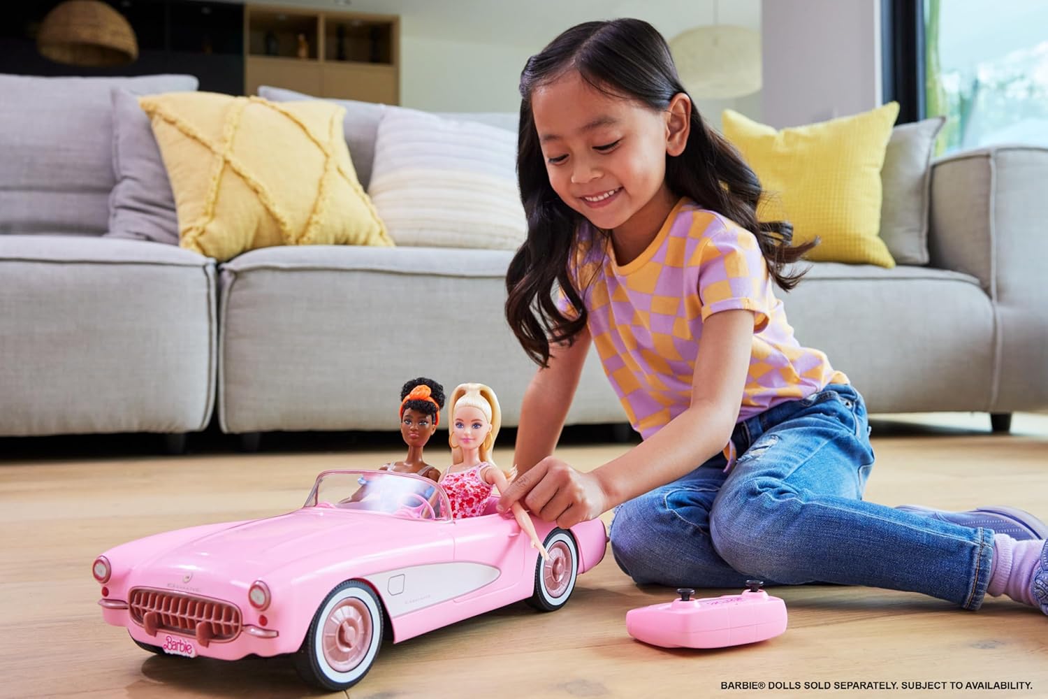Hot Wheels Barbie A Control Remoto Corvette de Barbie La Película