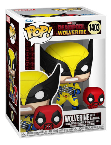 ¡funko Pop! & Buddy: Deadpool & Wolverine - Wolverine Con...