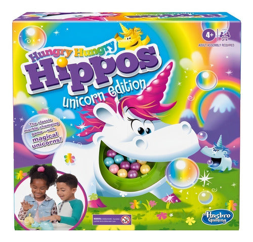 Juego Hungry Hungry Hippos Unicorniohasbro