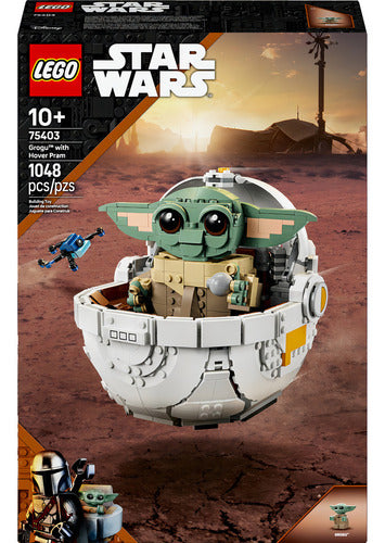 Kit De Construcción Lego Star Wars Grogu Con Cochecito Flotante 75403 1048 The Mandalorian