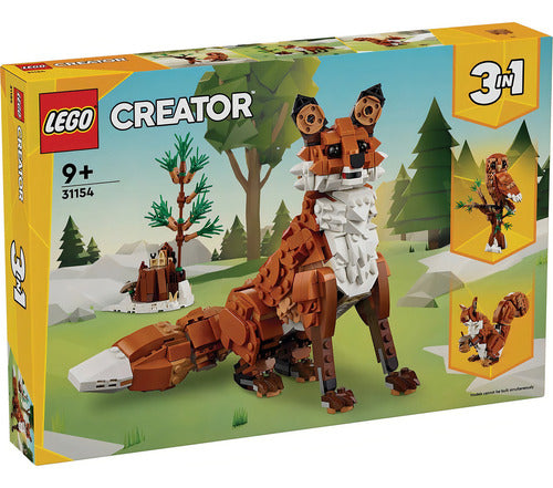 Lego Creator Red Fox Forest Animals 667 Piezas
