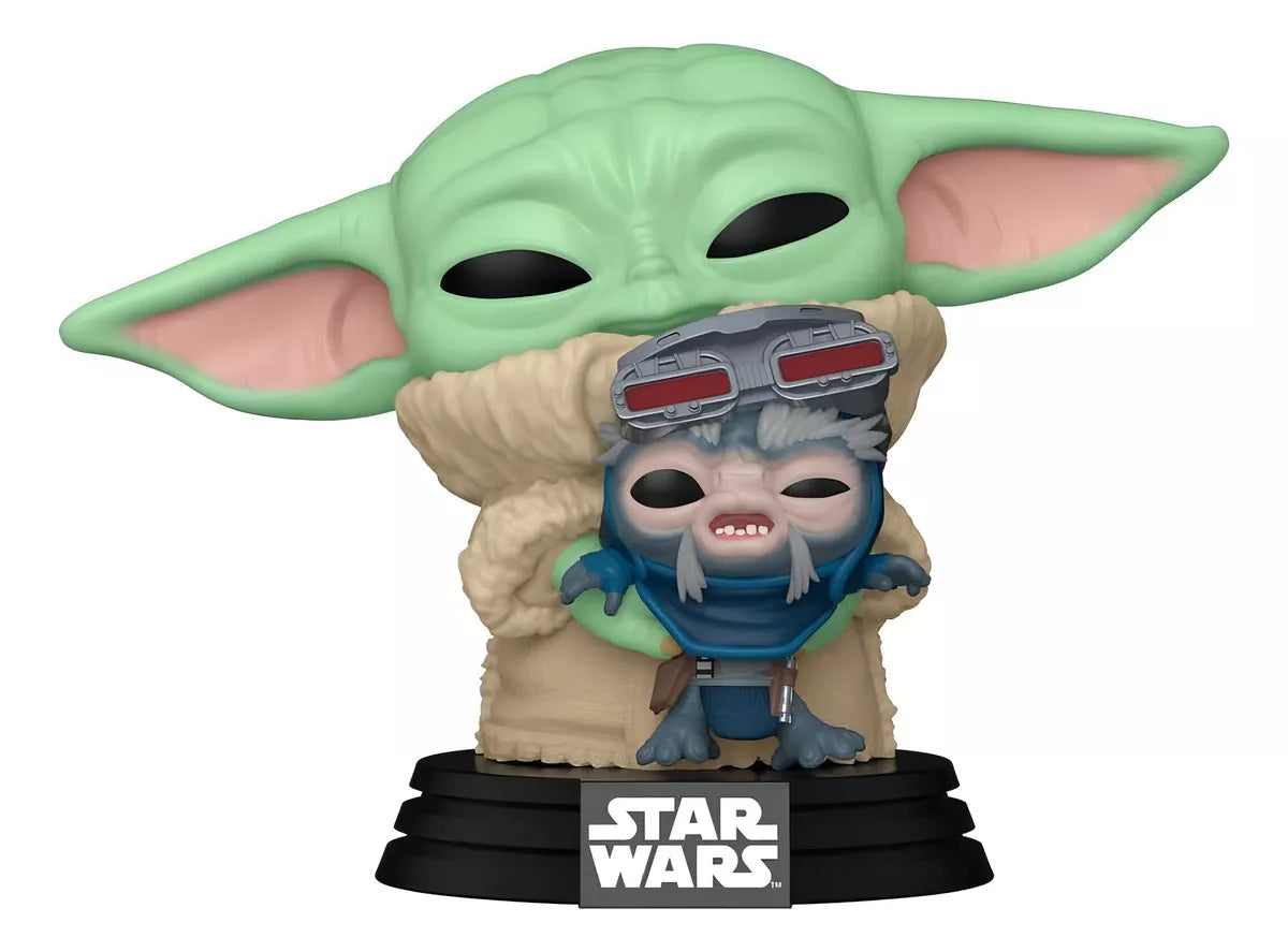 Funko Star Wars: Mandalorian - Grogu con Anzellan Droidsmith, Exclusivo