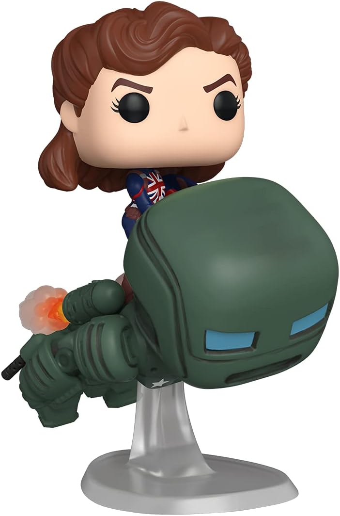 Funko Pop! What If.? Capitana Carter Montando Hydra Stomper