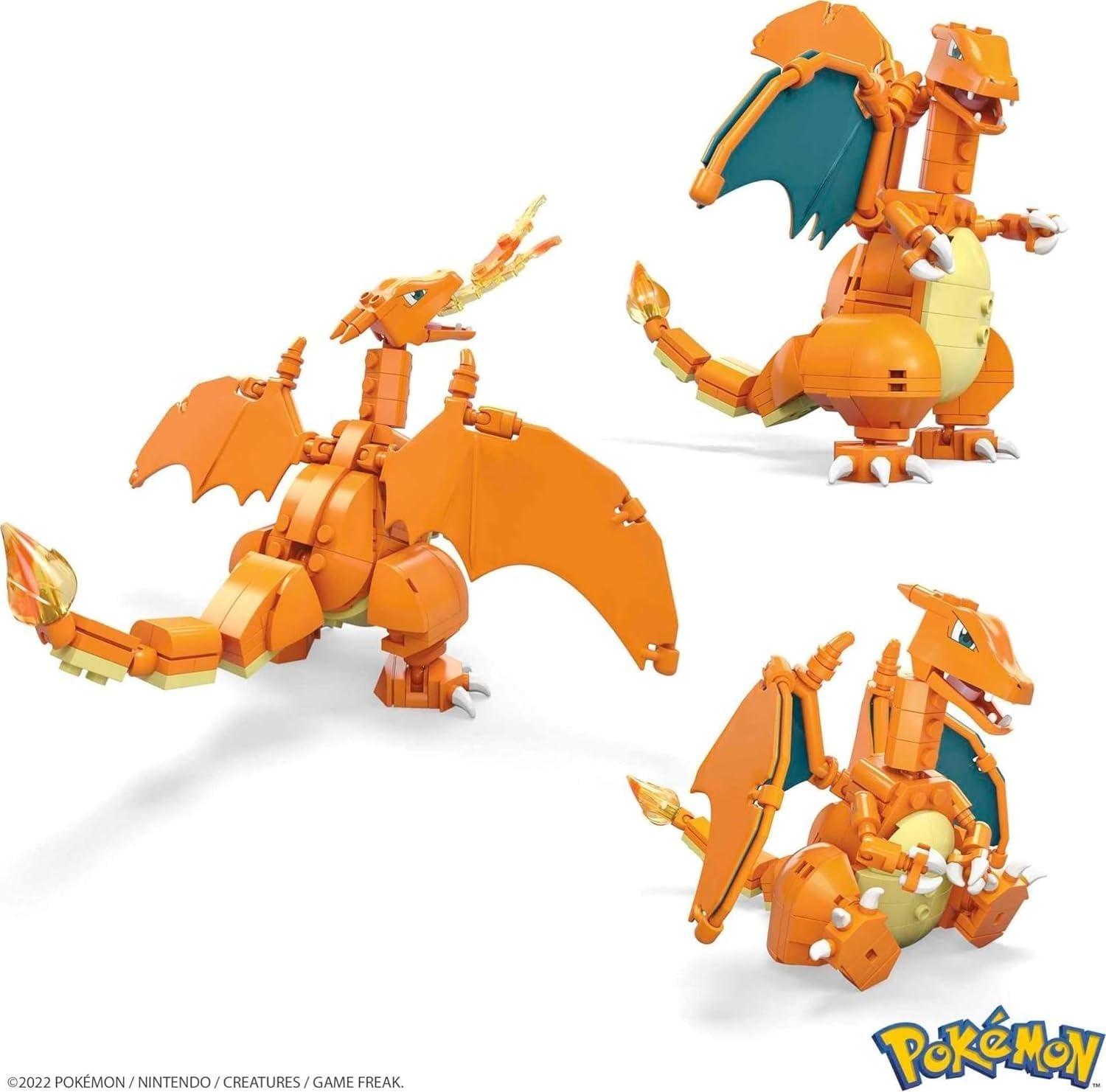 Juguete De Construcción Charizard Mega - 222 Piezas