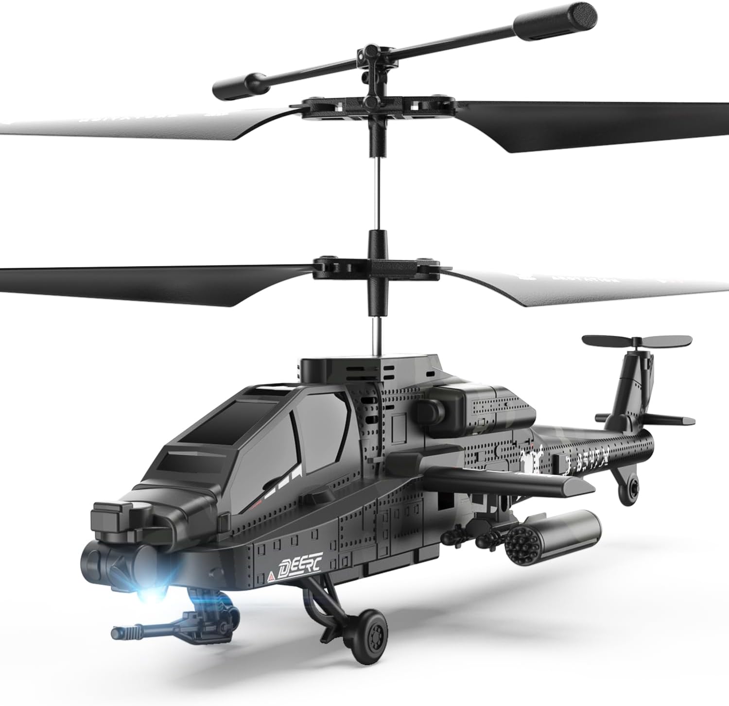 DeeRC Helicóptero A Control Remoto, Juguete De Avión Para Niños y Adultos