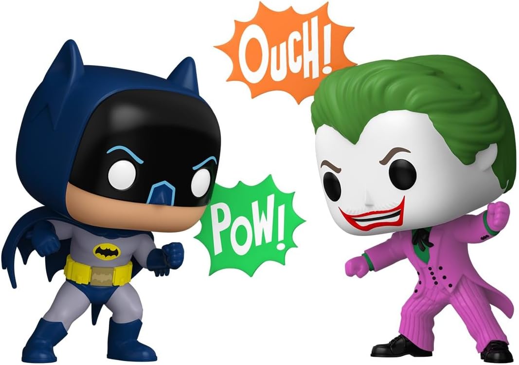 Funko Pop! Héroes: Batman Y El Joker, Paquete De 2 Exclusivo