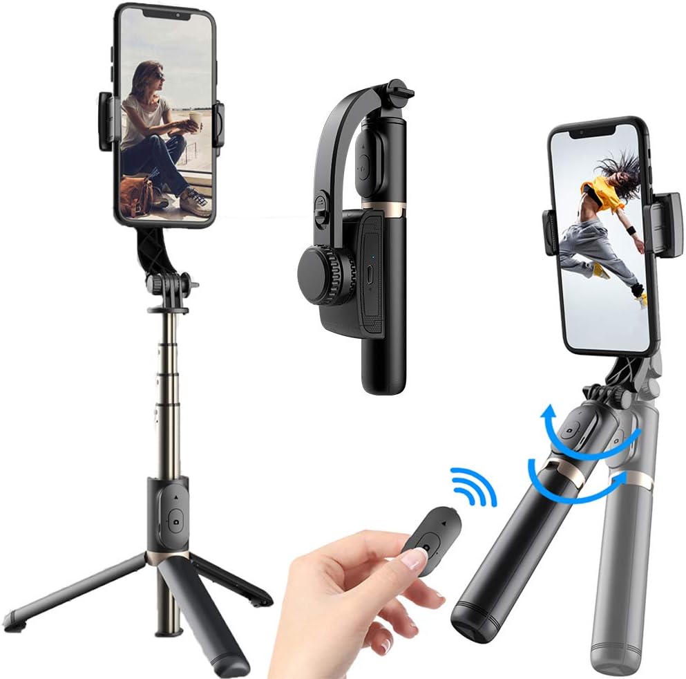 Gimbal Estabilizador para Celular Selfie Stick Q08