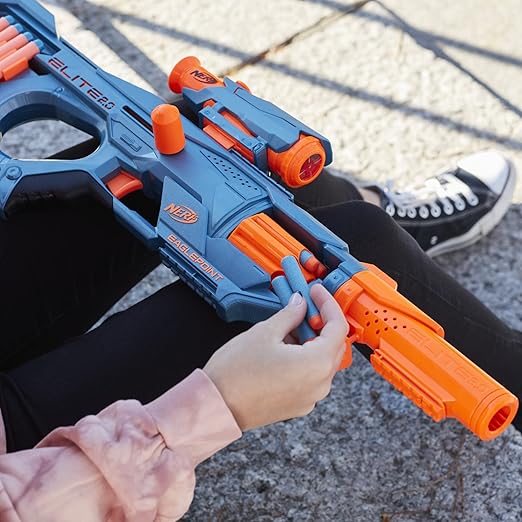 Nerf Elite 2.0 Eaglepoint Rd-8 Original + 16 Dardos