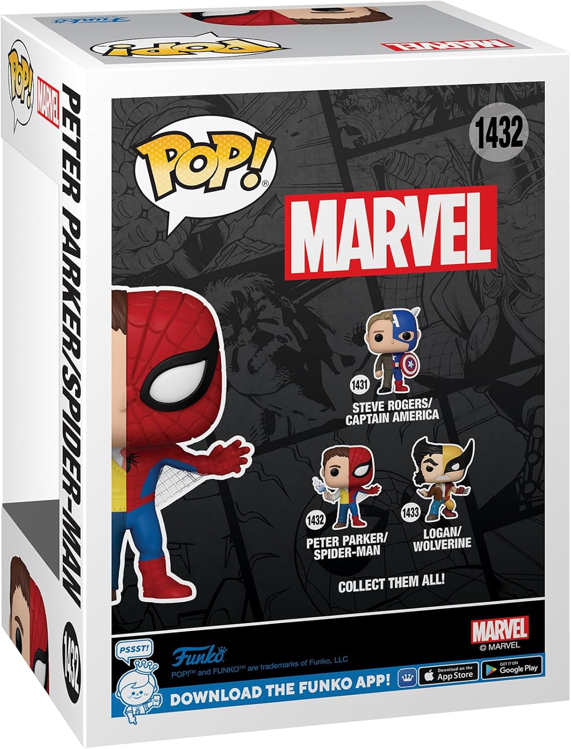 Funko Pop! Marvel Peter Parker/Spiderman #1432