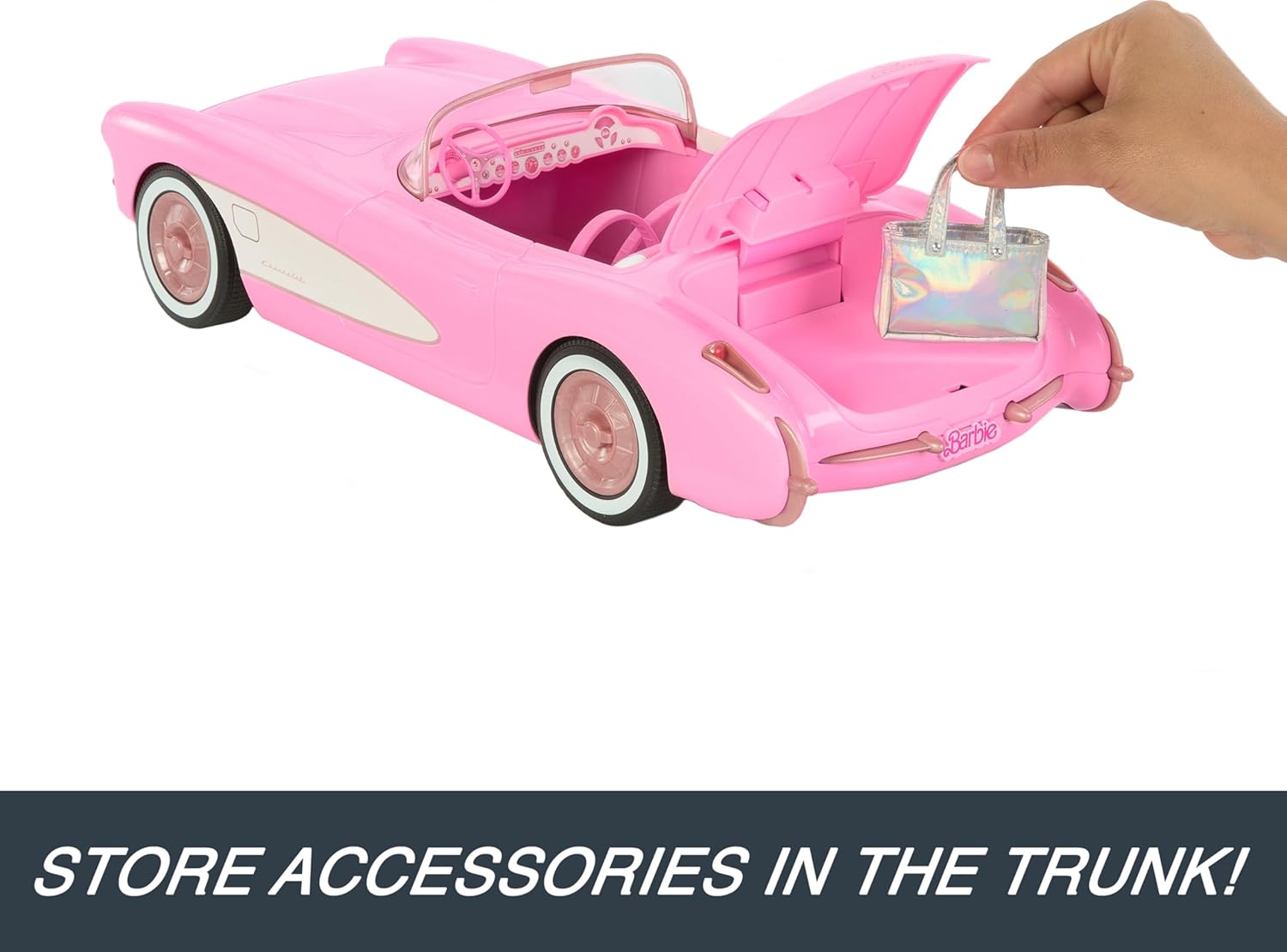 Hot Wheels Barbie A Control Remoto Corvette de Barbie La Película