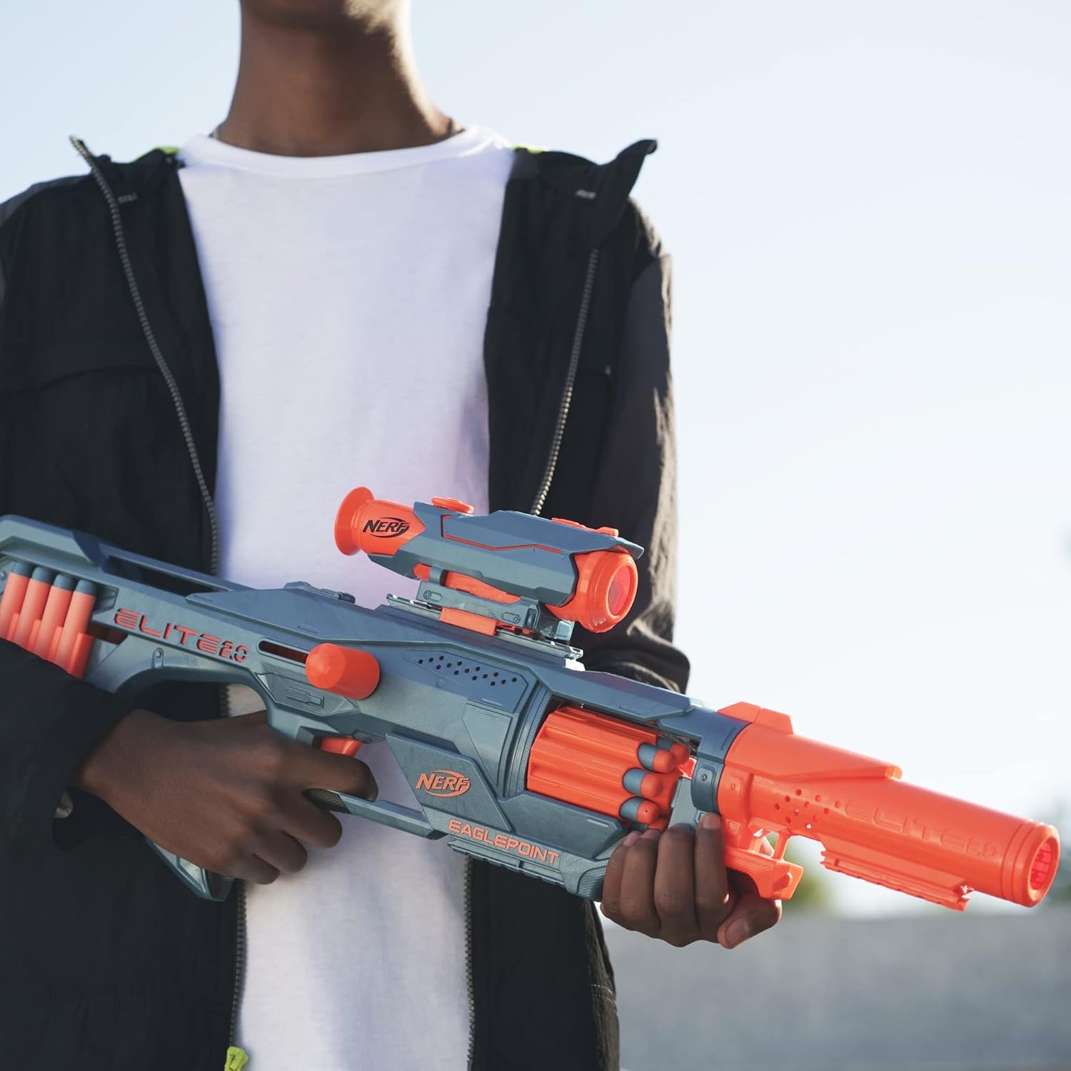 Nerf Elite 2.0 Eaglepoint Rd-8 Original + 16 Dardos