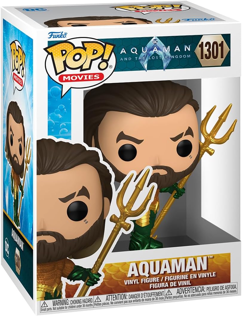 Funko Pop! Películas: Aquaman Y El Reino Perdido #1301
