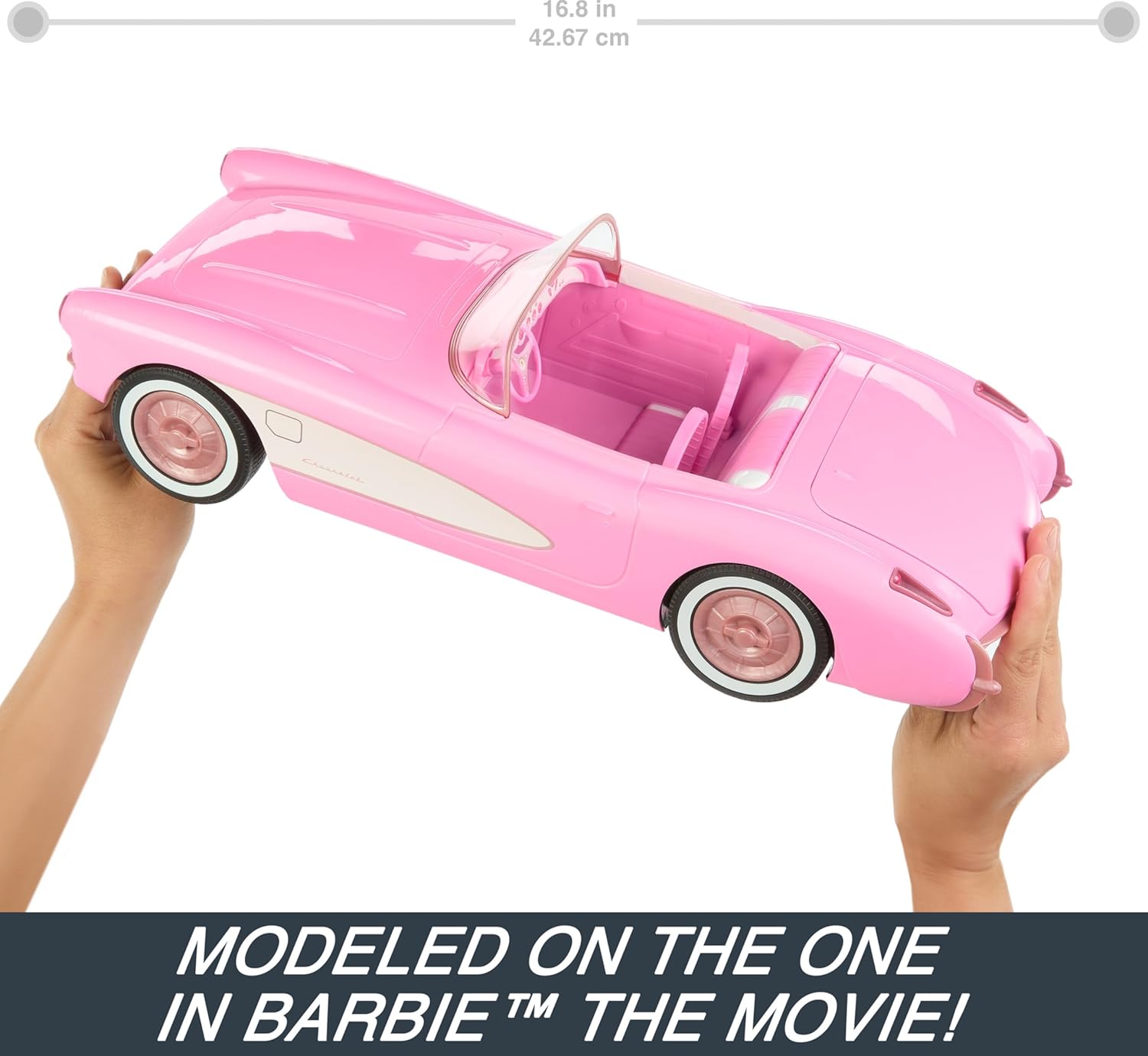 Hot Wheels Barbie A Control Remoto Corvette de Barbie La Película