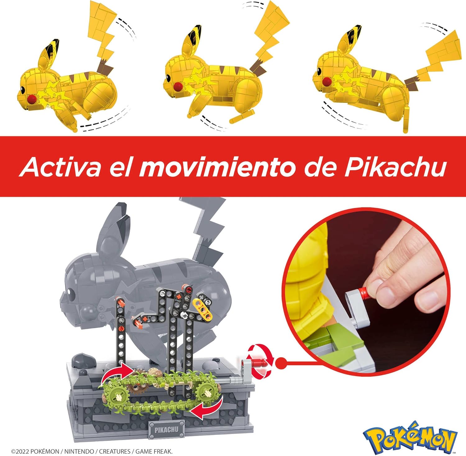 Juguete De Construcción Mega Construx Pokémon Pikachu