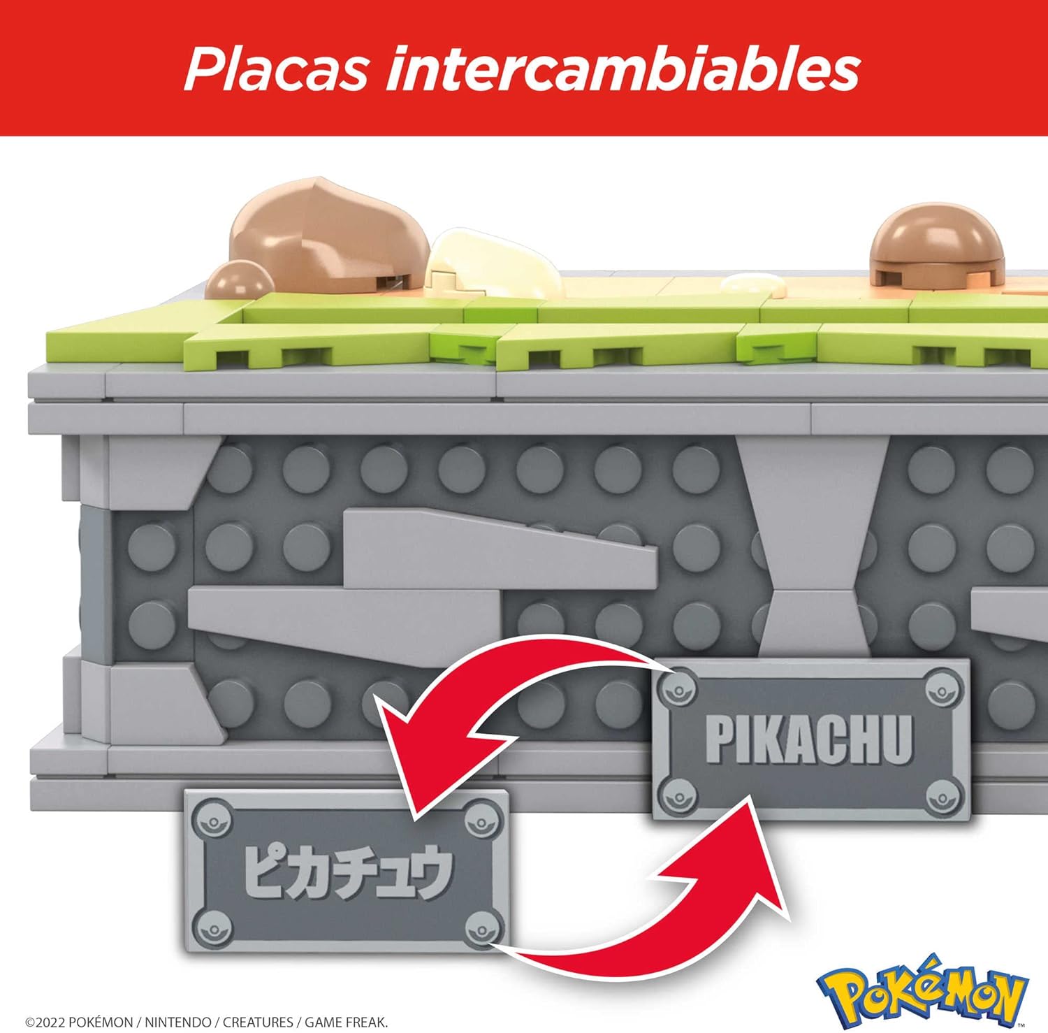 Juguete De Construcción Mega Construx Pokémon Pikachu