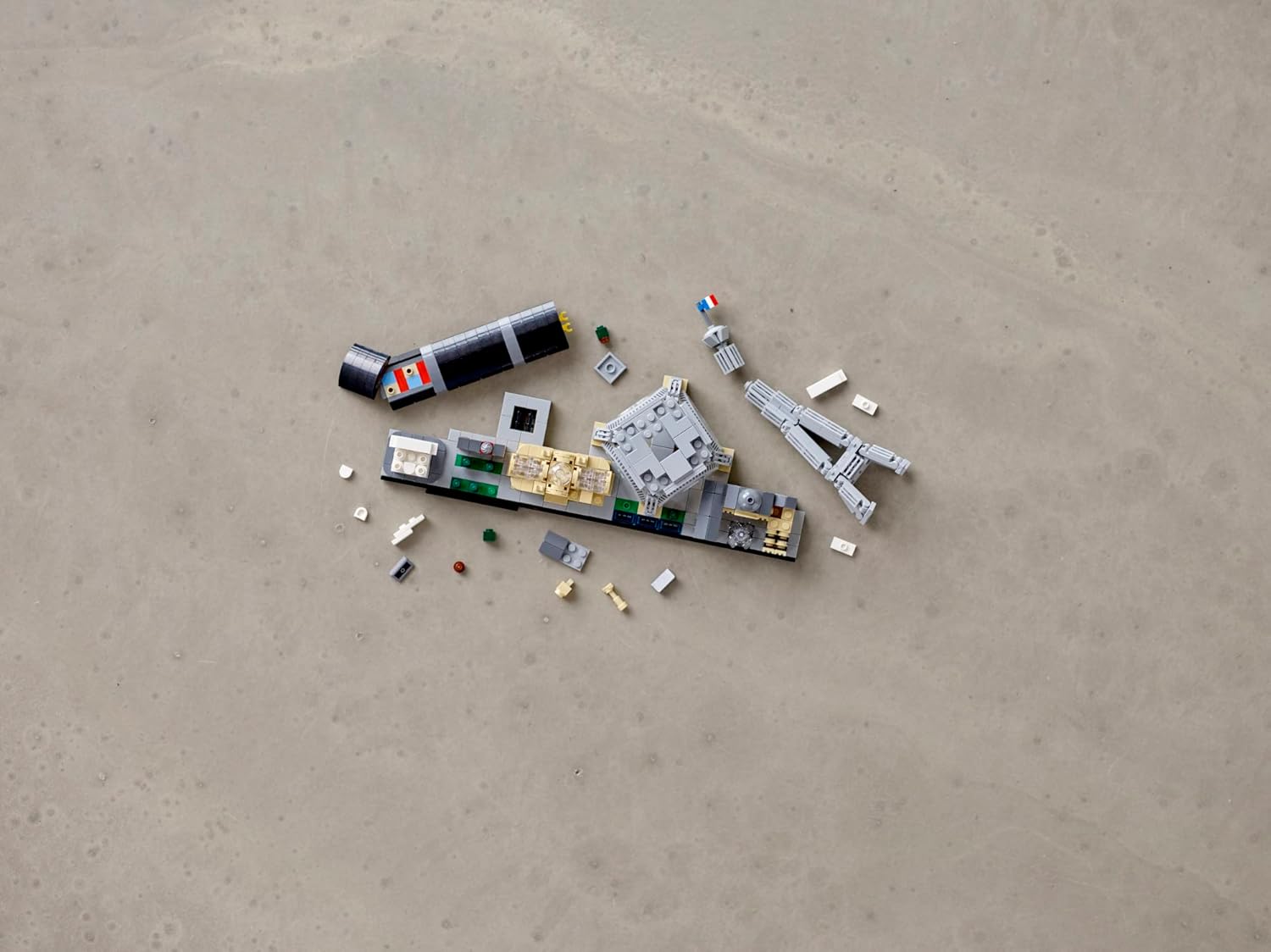 Set De Construcción Lego Architecture Paris 649 Piezas En Caja