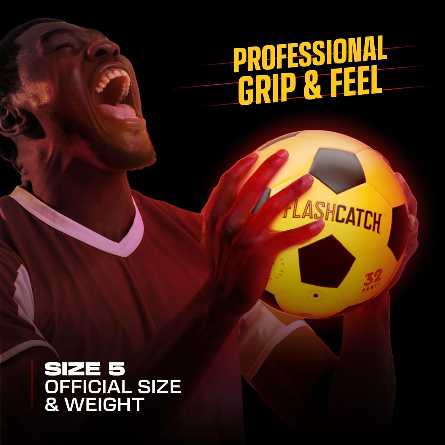 Balon De Futbol Iluminado Brilla En La Oscuridad No 5