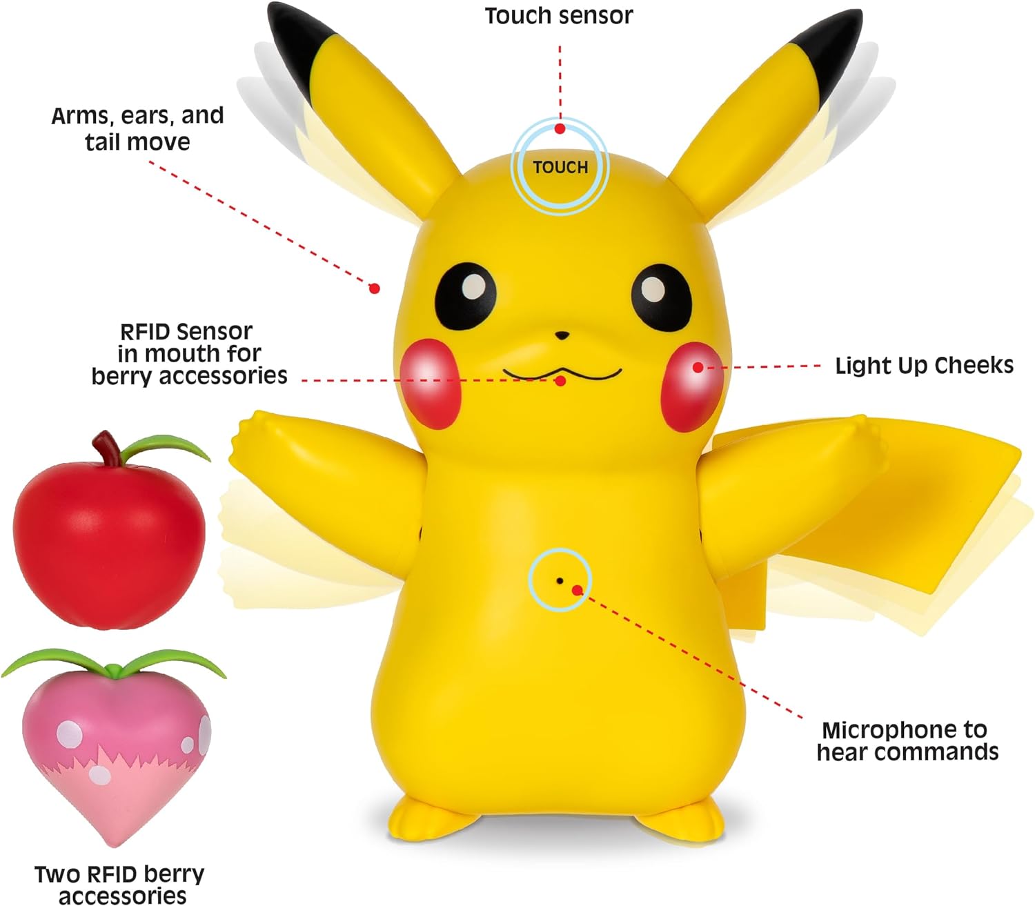 Pokémon Figura Pikachu Entrena Y Juega Deluxe
