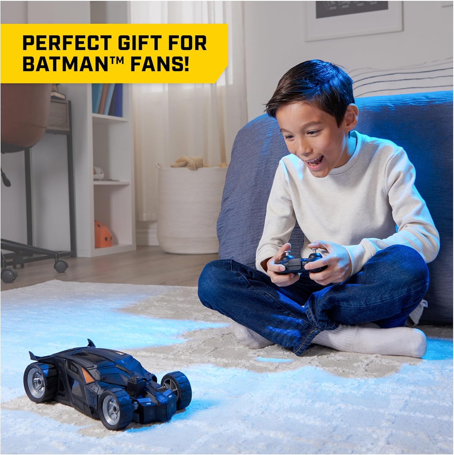 Batman Carro a Control Remoto + Figura