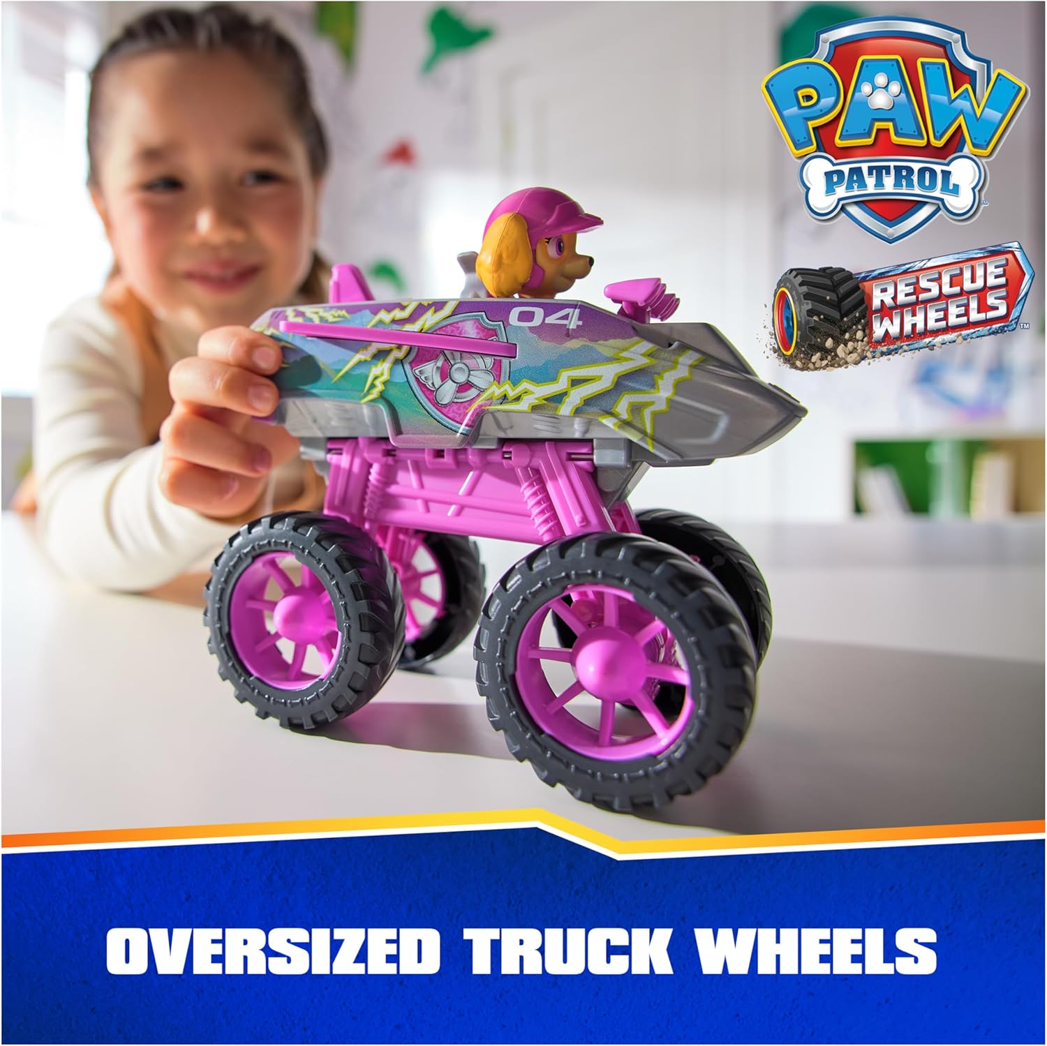 Paw Patrol Rescue Wheels Skye Jet, Camión De Juguete
