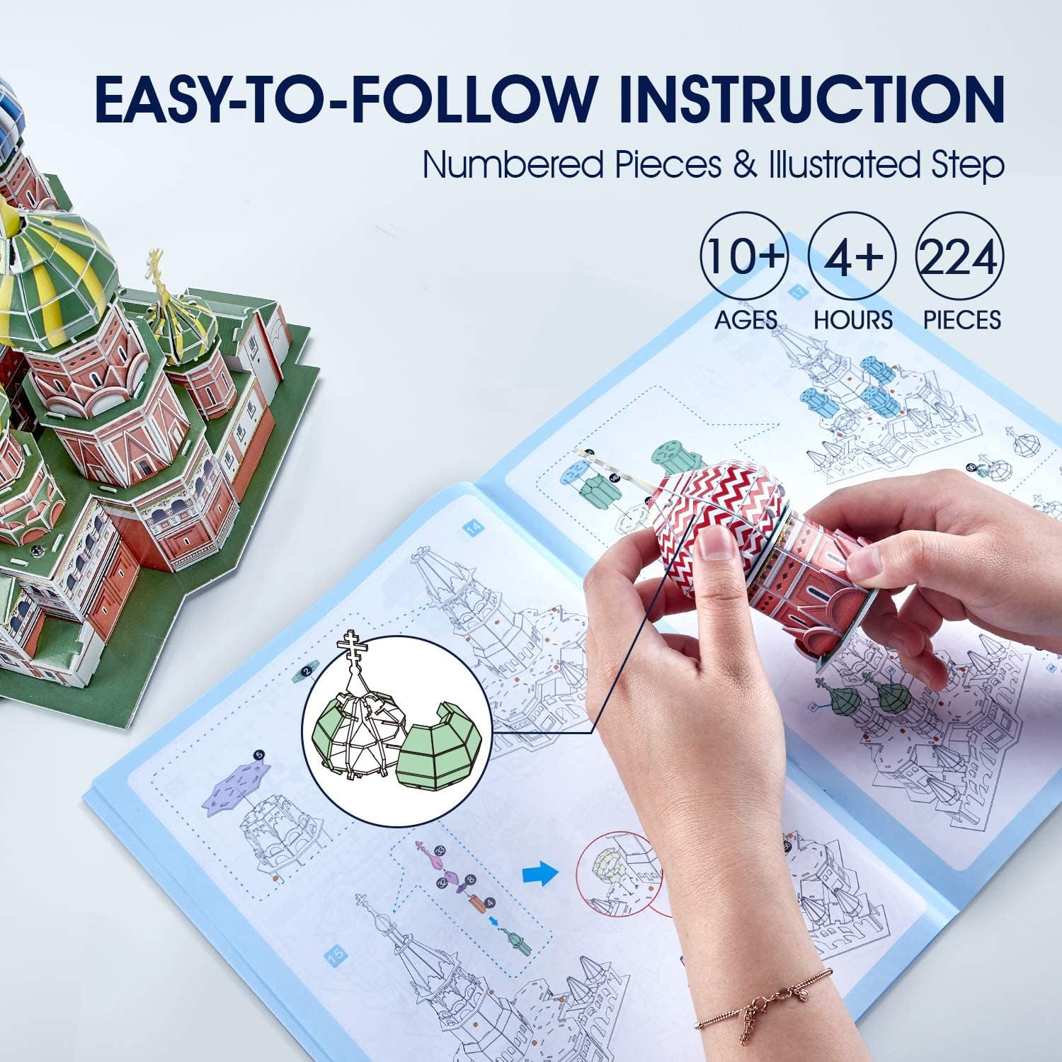 Cubicfun Worlds Great Architectures Catedral San Basilio Led