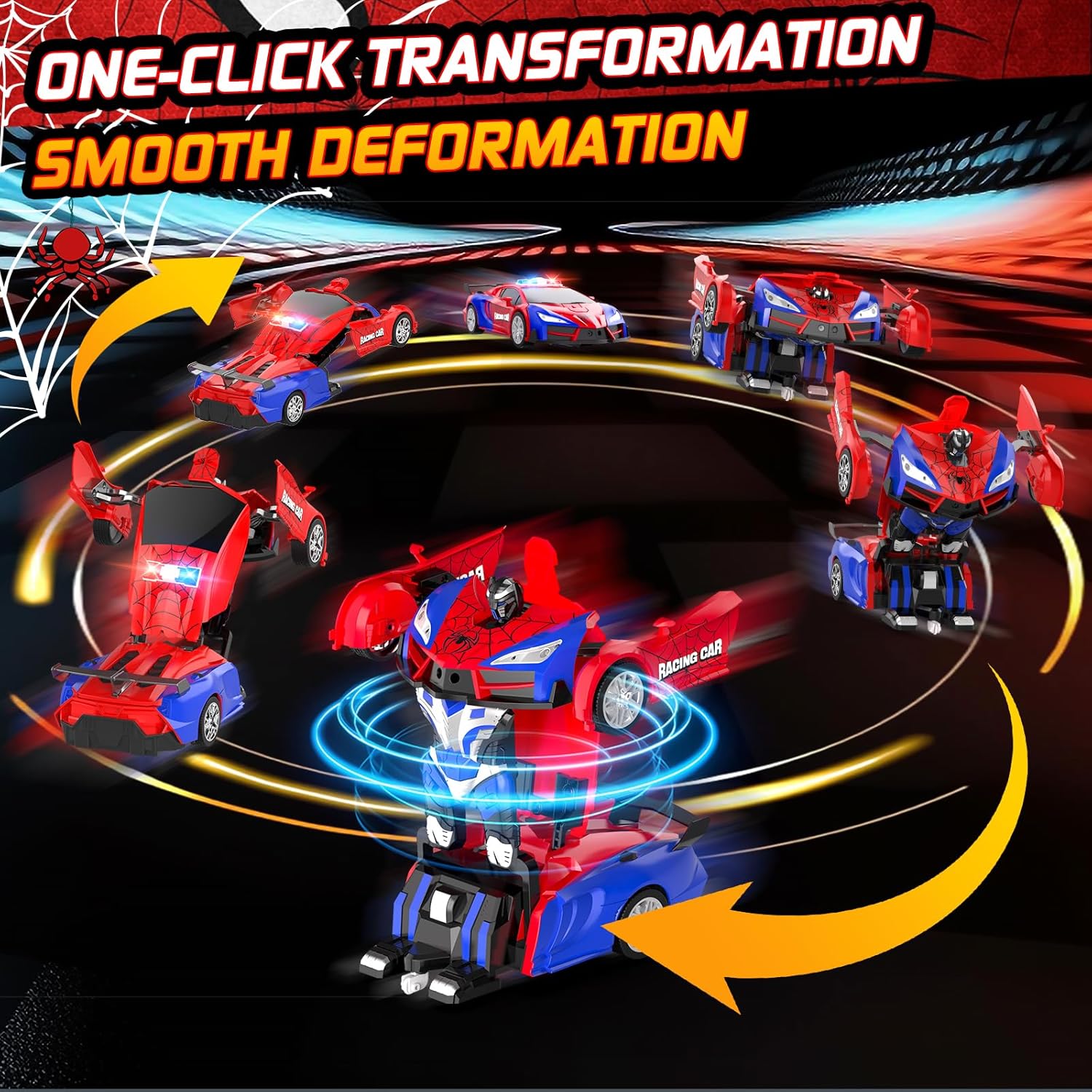 Carro a Control Remoto de Spiderman