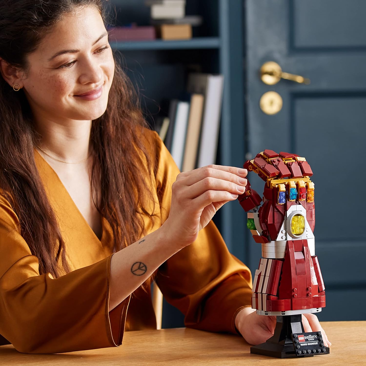 Set De Construccion Guante Iron Man 76223 Cantidad De Piezas 675