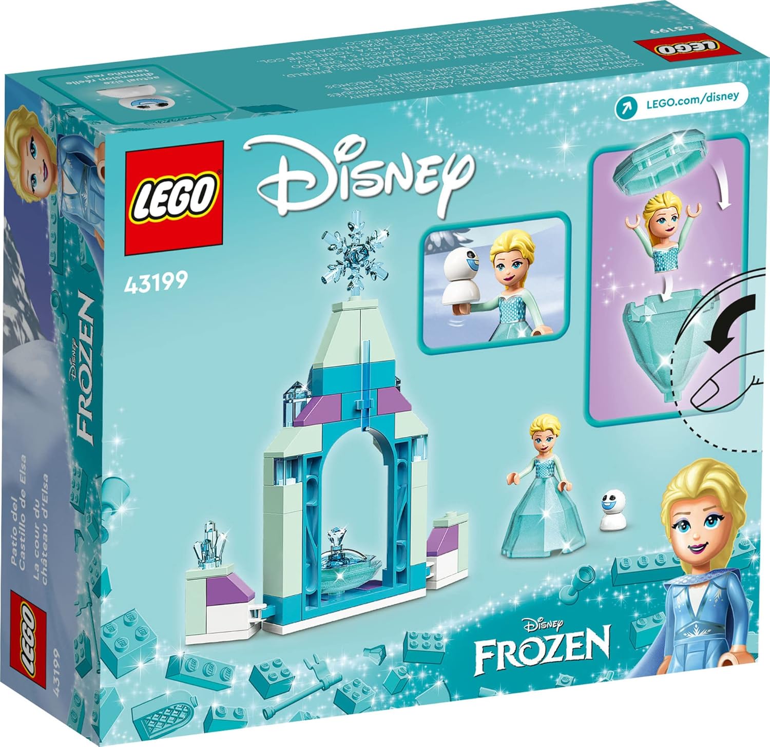 Lego® 43199 Disney Frozen Elsa Castillo - 53 Piezas