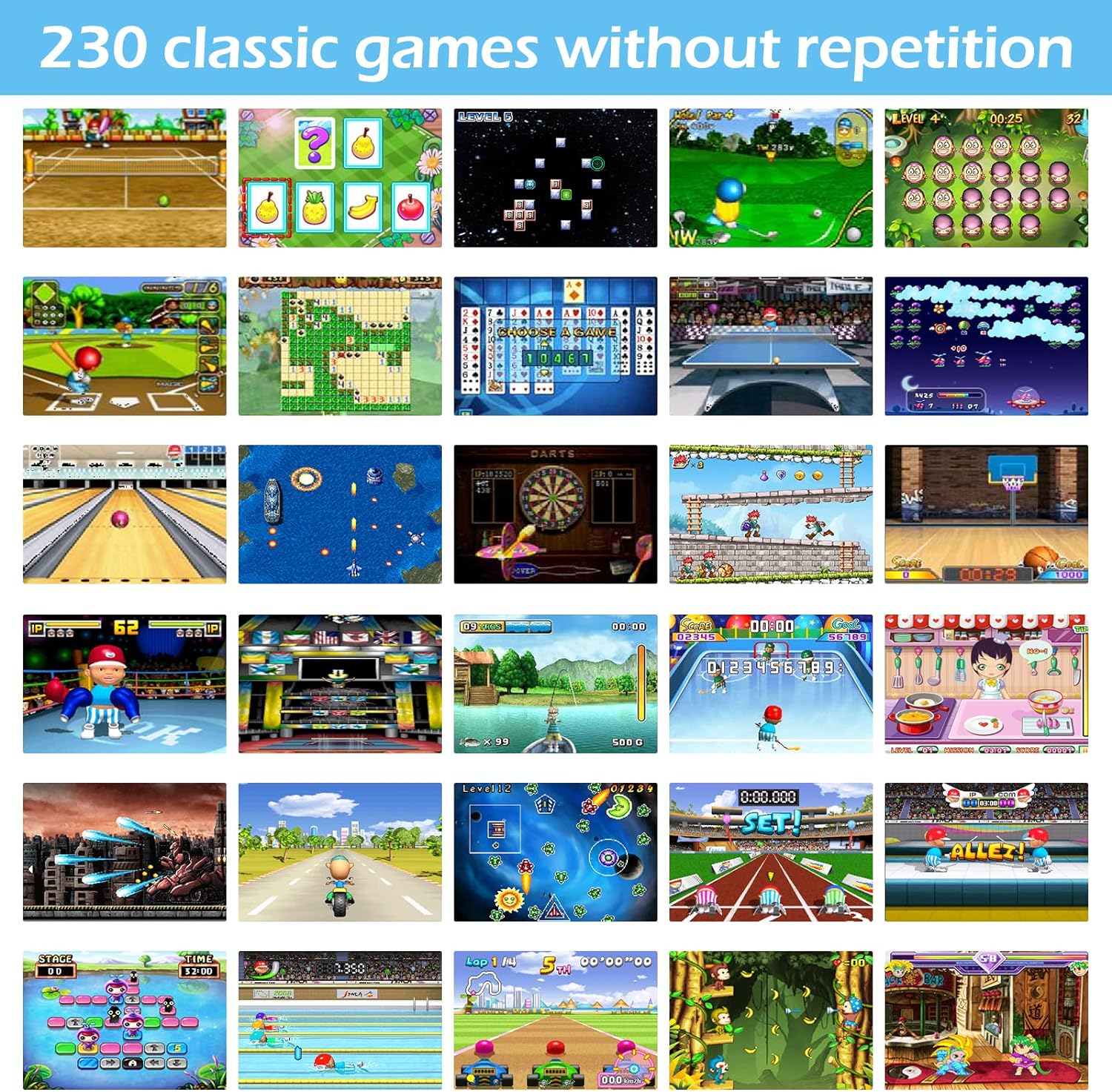 Consola De Juegos Portátil De 16 Bits Para Niños Y Adultos