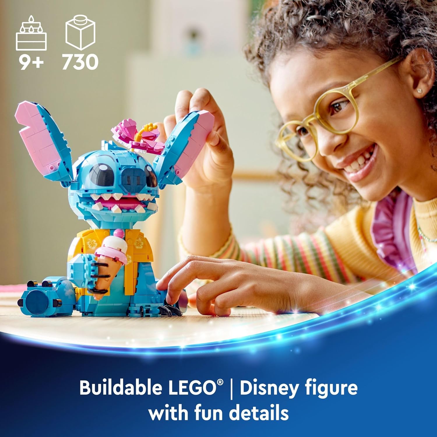 Piezas De Lego Disney Stitch 730 - 43249