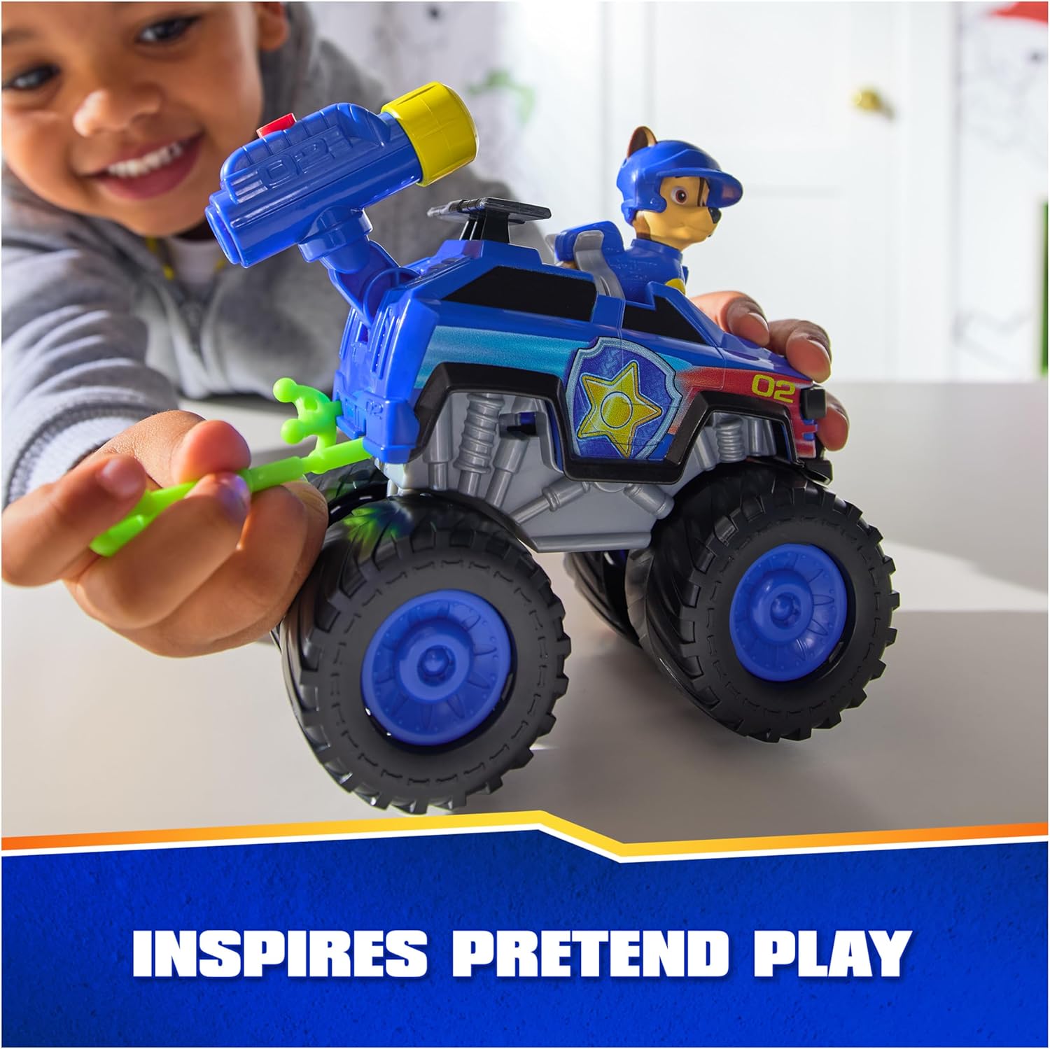 Rescue Chases Paw Patrol, Juguete Con Lanzador De Proyectiles