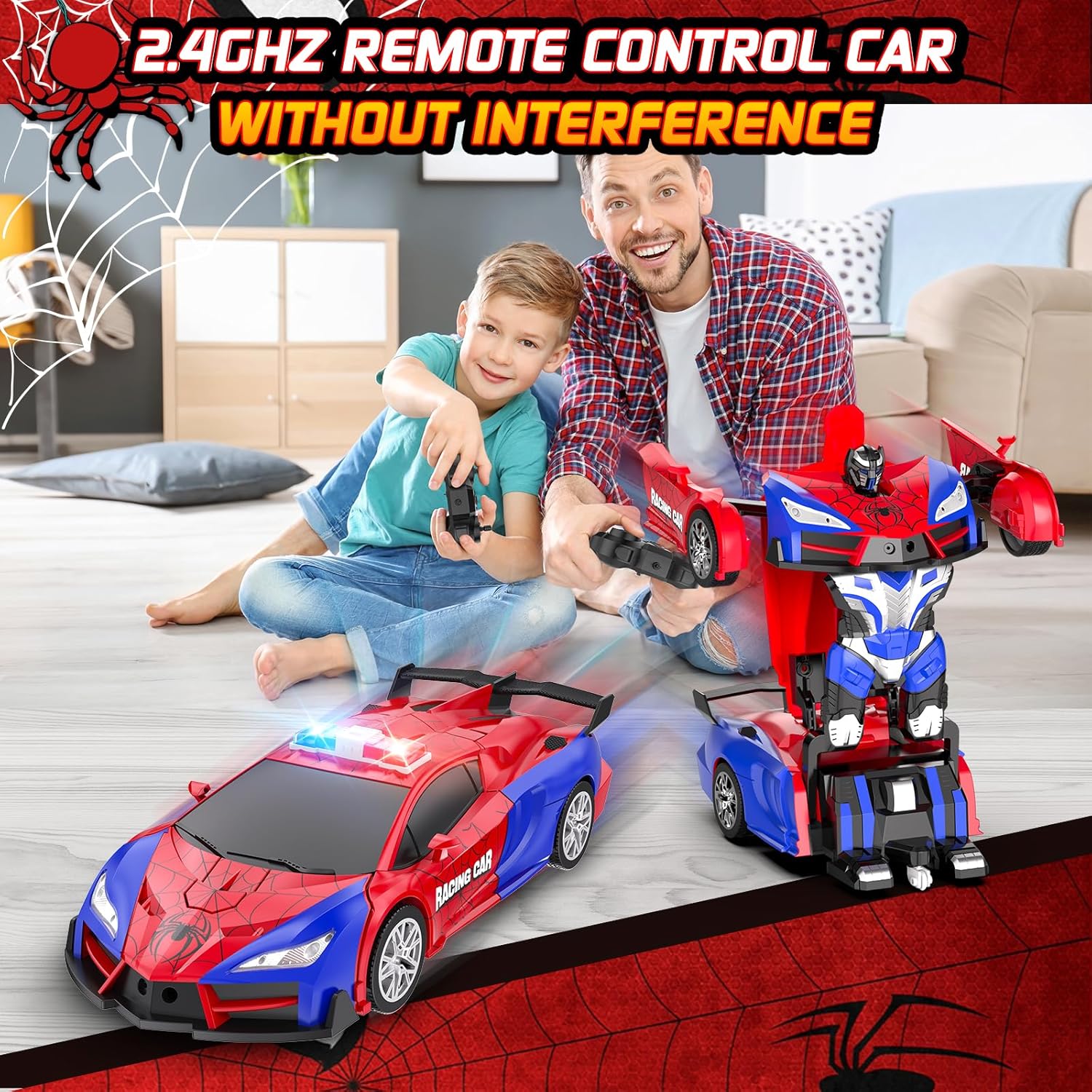Carro a Control Remoto de Spiderman