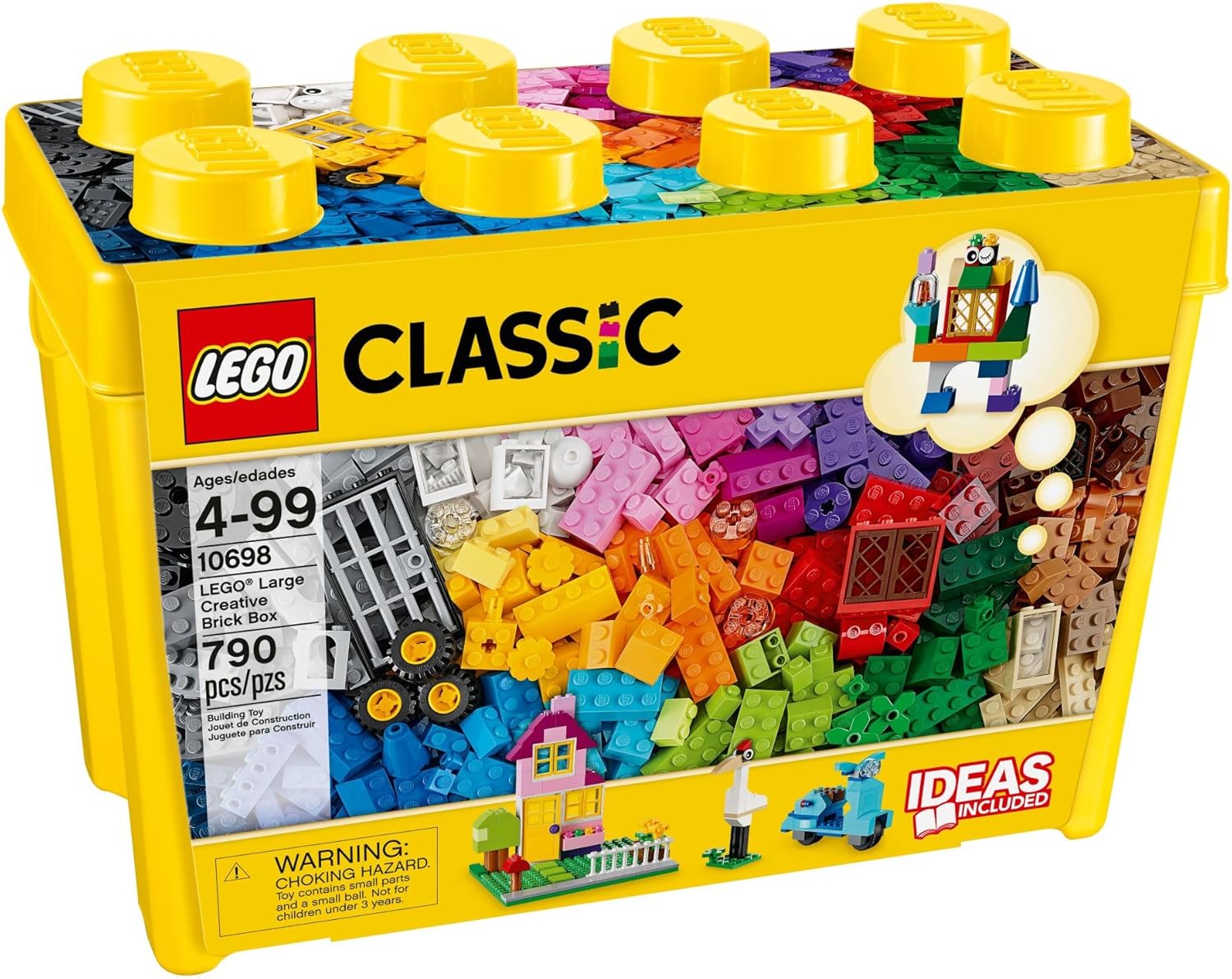 Lego® Classic Kit De Construccion Para Niños (790 Piezas)