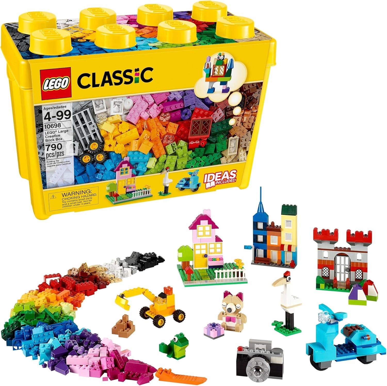 Lego® Classic Kit De Construccion Para Niños (790 Piezas)