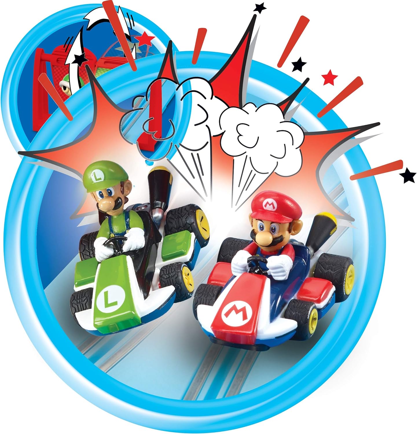 Carrera First Mario Kart - Pista De Carreras Mario Y Luigi