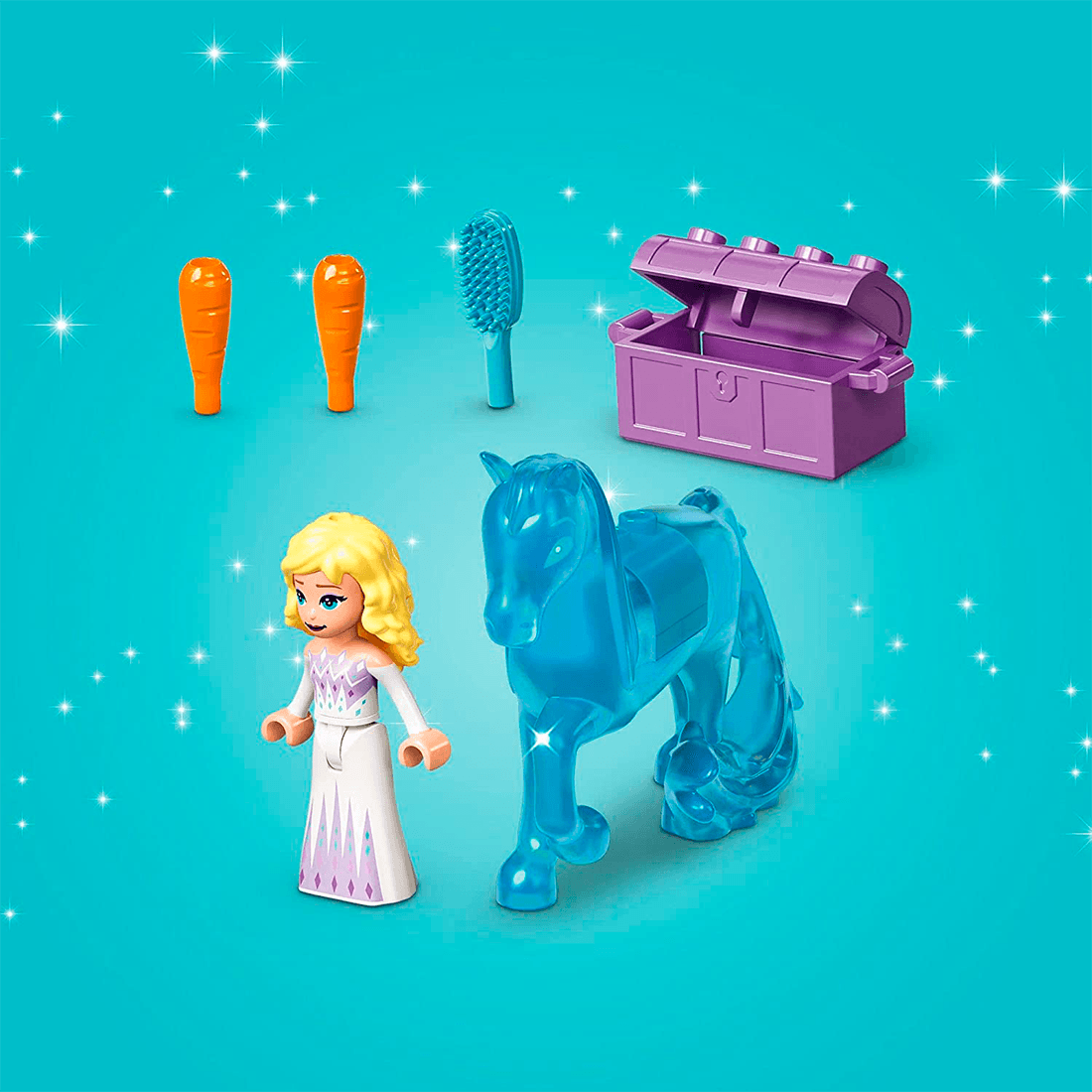 Kit Lego® Disney Elsa Y El Establo De Hielo 43209 - 53 piezas