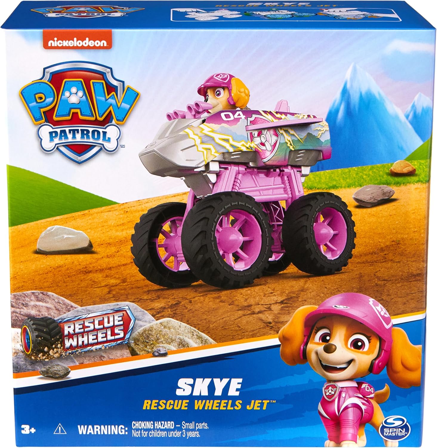 Paw Patrol Rescue Wheels Skye Jet, Camión De Juguete