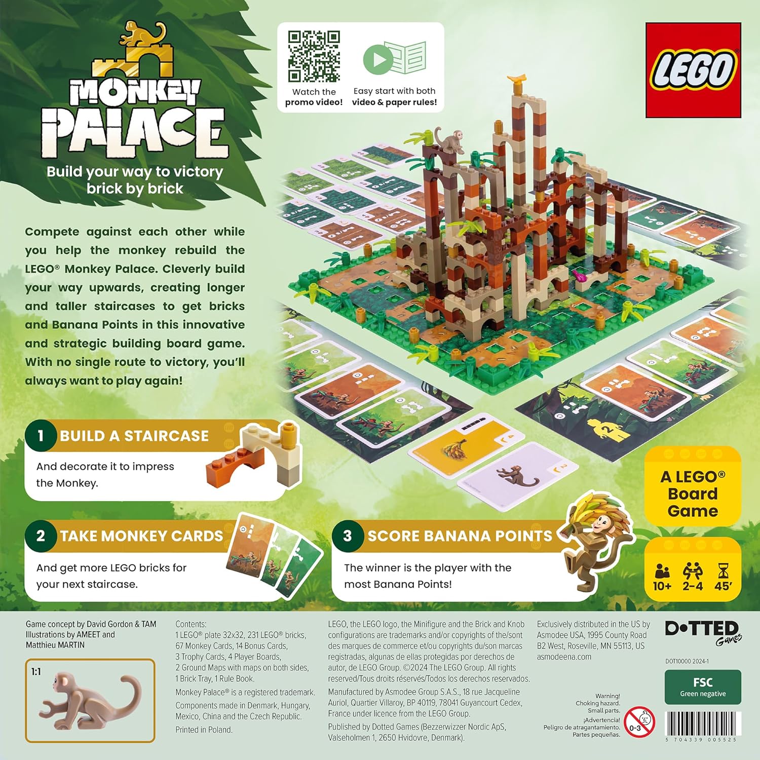 Lego Juego De Mesa Monkey Palace