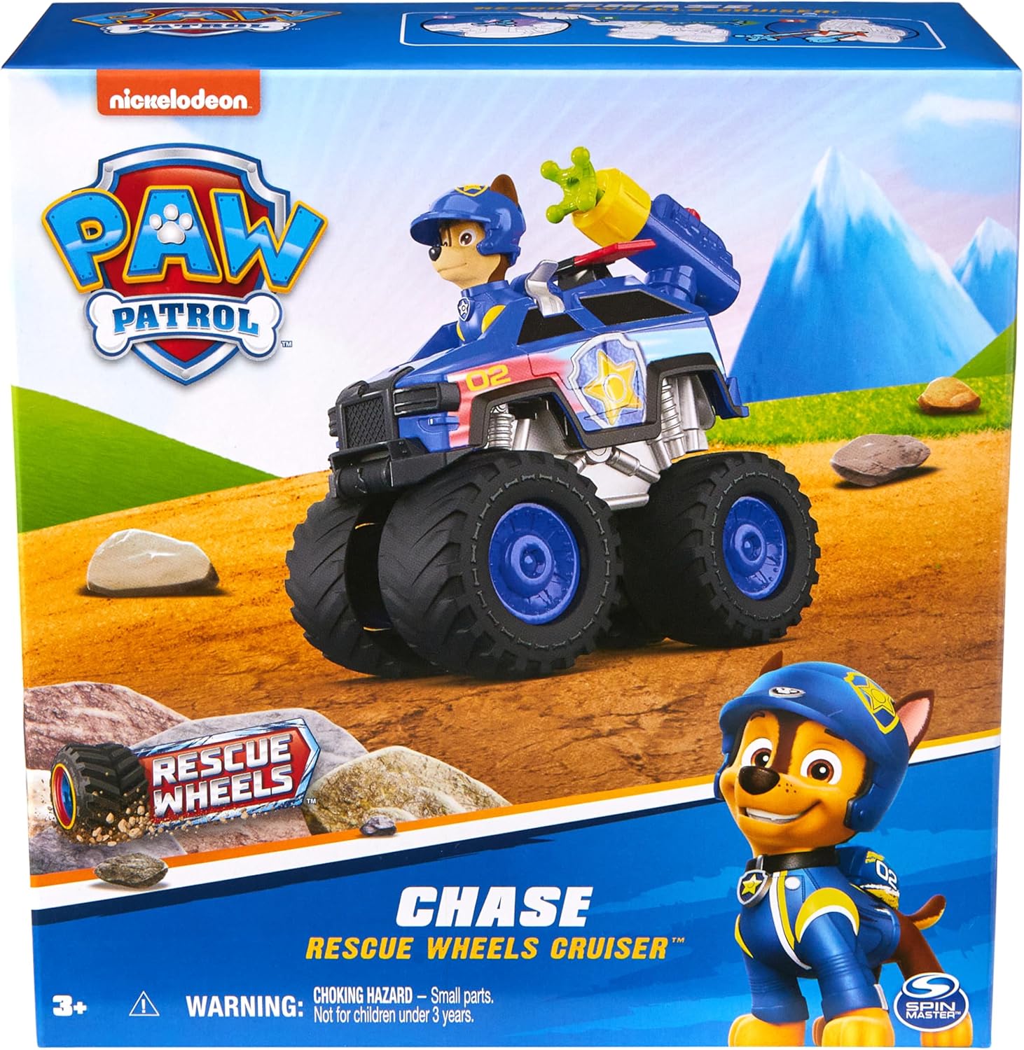 Rescue Chases Paw Patrol, Juguete Con Lanzador De Proyectiles