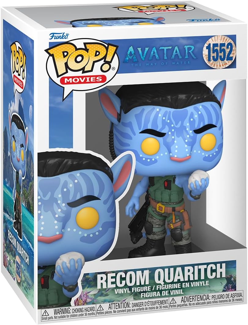 Funko Pop! Películas Avatar: Recom Quaritch - El Camino Del Agua